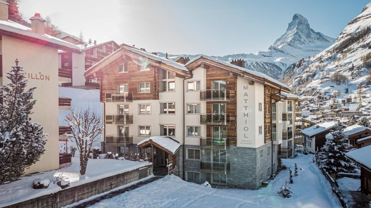 Matthiol Appartements Zermatt Eksteriør billede